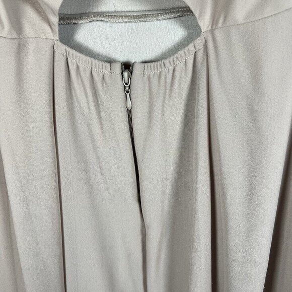 Show Me Your Mumu‎ Tan Lauren Tie Maxi Dress Women’s Size Small Wedding formal - Picture 8 of 12